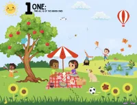 Numbers Activity Book (Physical Copy) – Image 1