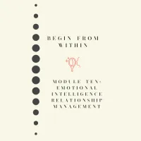 Begin from Within: Module 10 - EQ Relationship management – Image 1