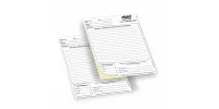 1 Color Invoice NCR Paper 5.5x8.5 (500 Pack) – Image 1