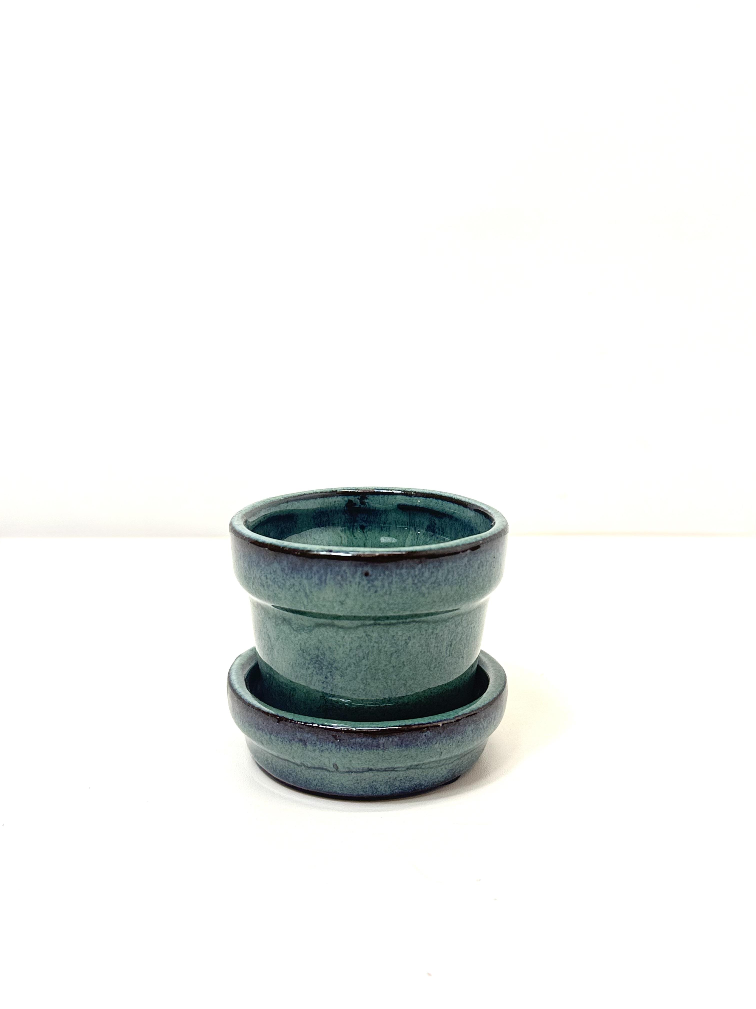3'' Glazed Bonsai Pot – Image 7