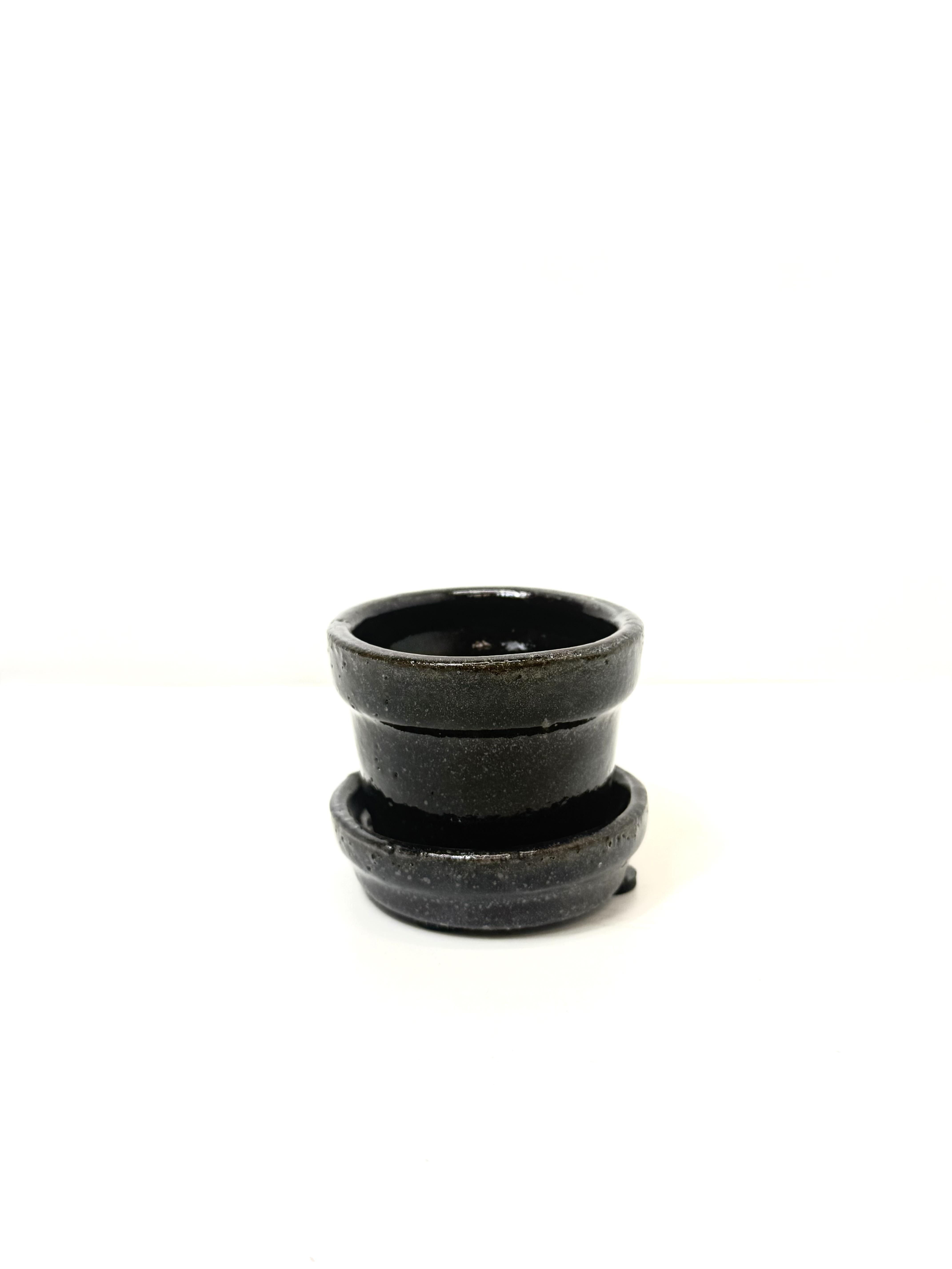 3'' Glazed Bonsai Pot – Image 3