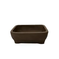 6" Unglazed Bonsai pot w/o saucer – Image 4