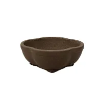 6" Unglazed Bonsai pot w/o saucer – Image 3