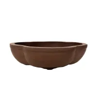 12" Unglazed Bonsai pot w/o Saucer – Image 5