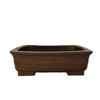 12" Unglazed Bonsai pot w/o Saucer – Image 6