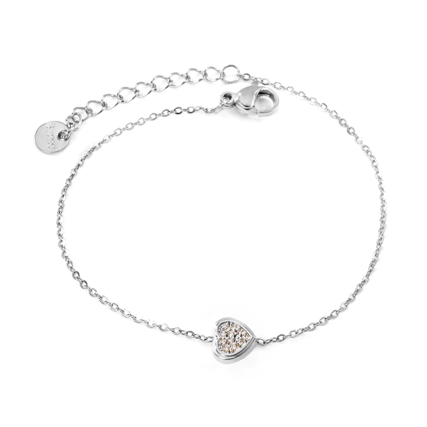 Stainless Steel Bracelet - Steel – Image 1