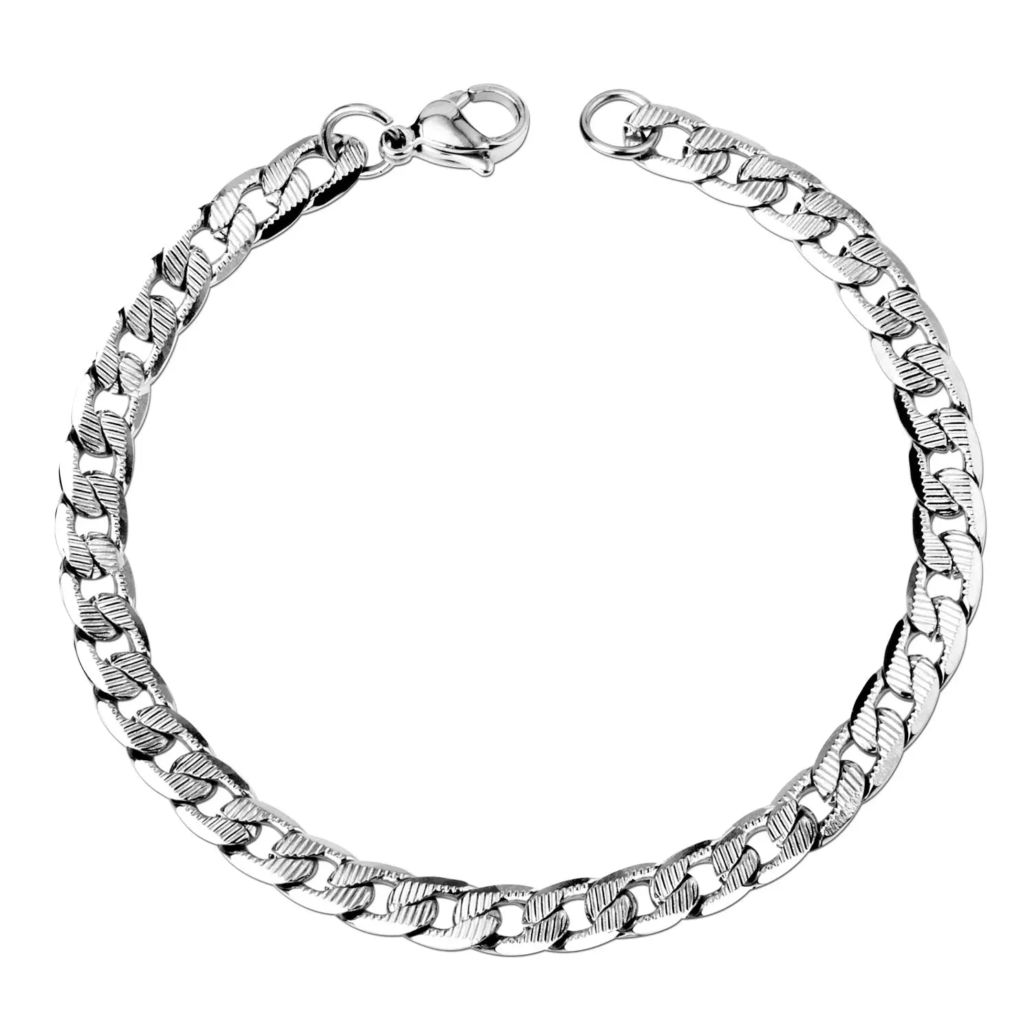 Stainless Steel Bracelet - Steel – Image 1
