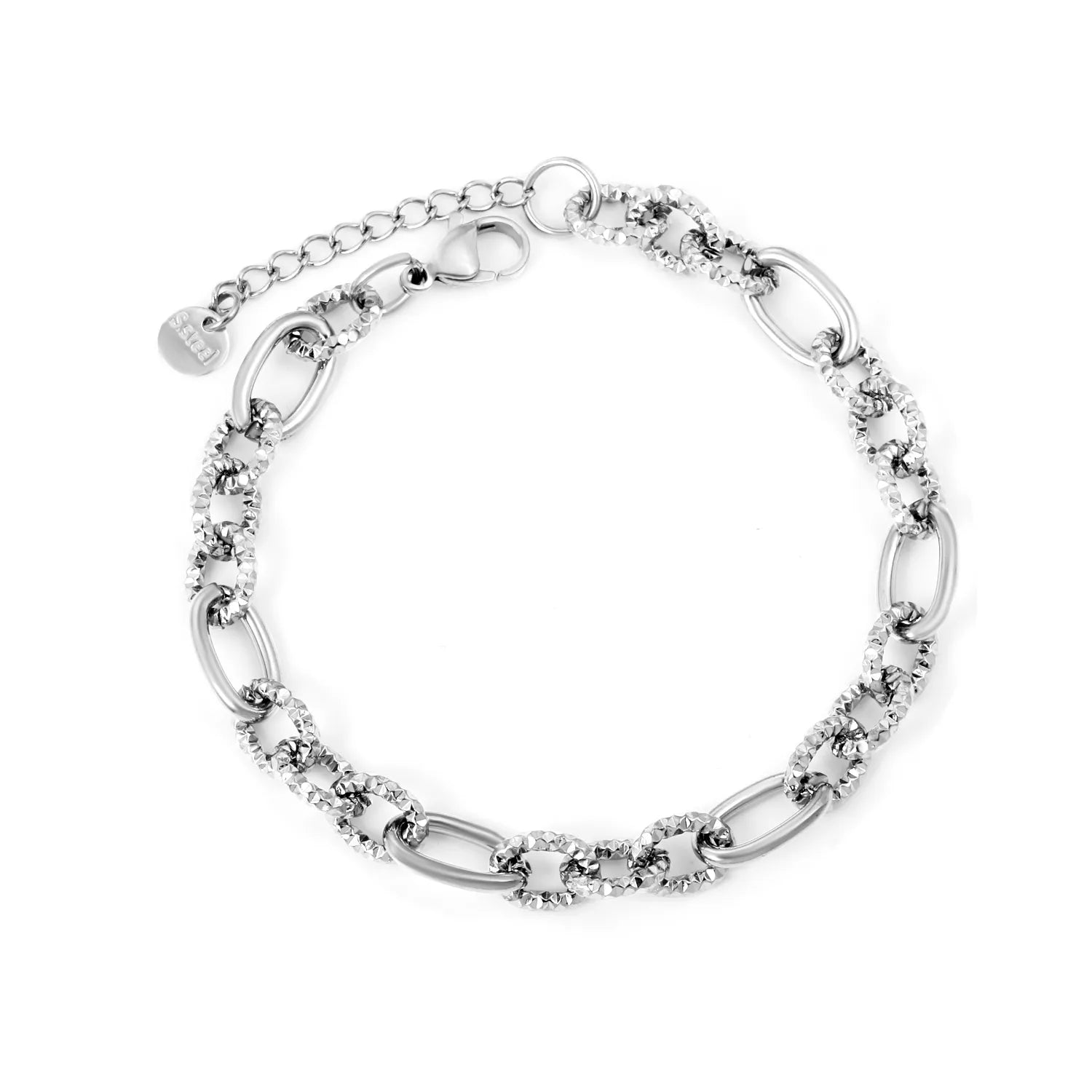 Stainless Steel Bracelet - Steel – Image 1