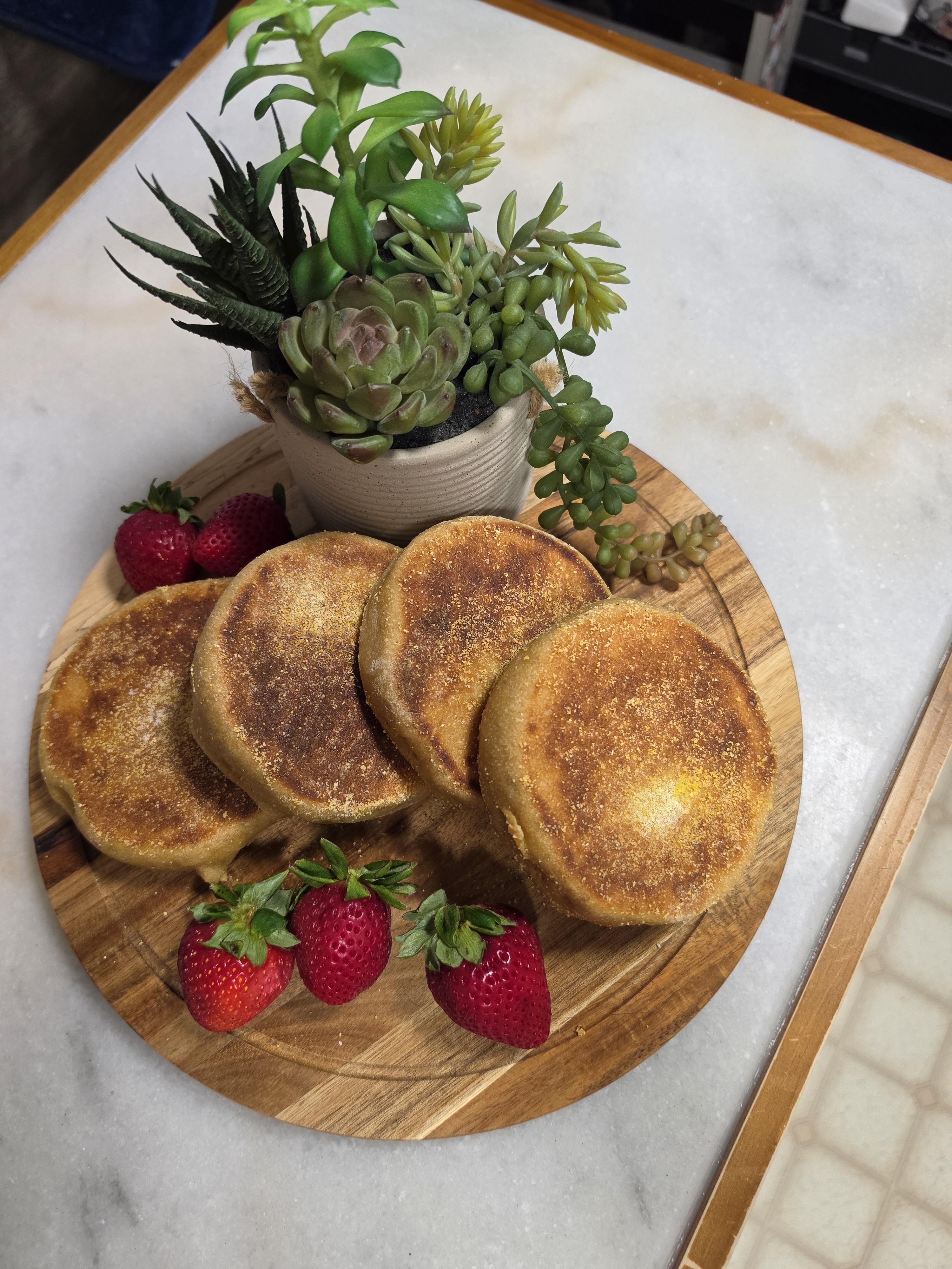 Ancient Grains Sourdough English Muffins 4 Pack $20 – Image 1