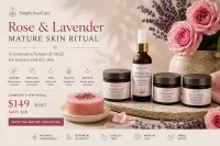 Rose & Lavender Mature Skin Ritual – Image 1
