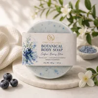 Safari Berry Blue Botanical Body Soap – Image 1