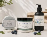 Safari Berry Blue Botanical Body Ritual Set – Image 1