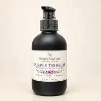 Purple Tropical Botanical Body Lotion – Image 1