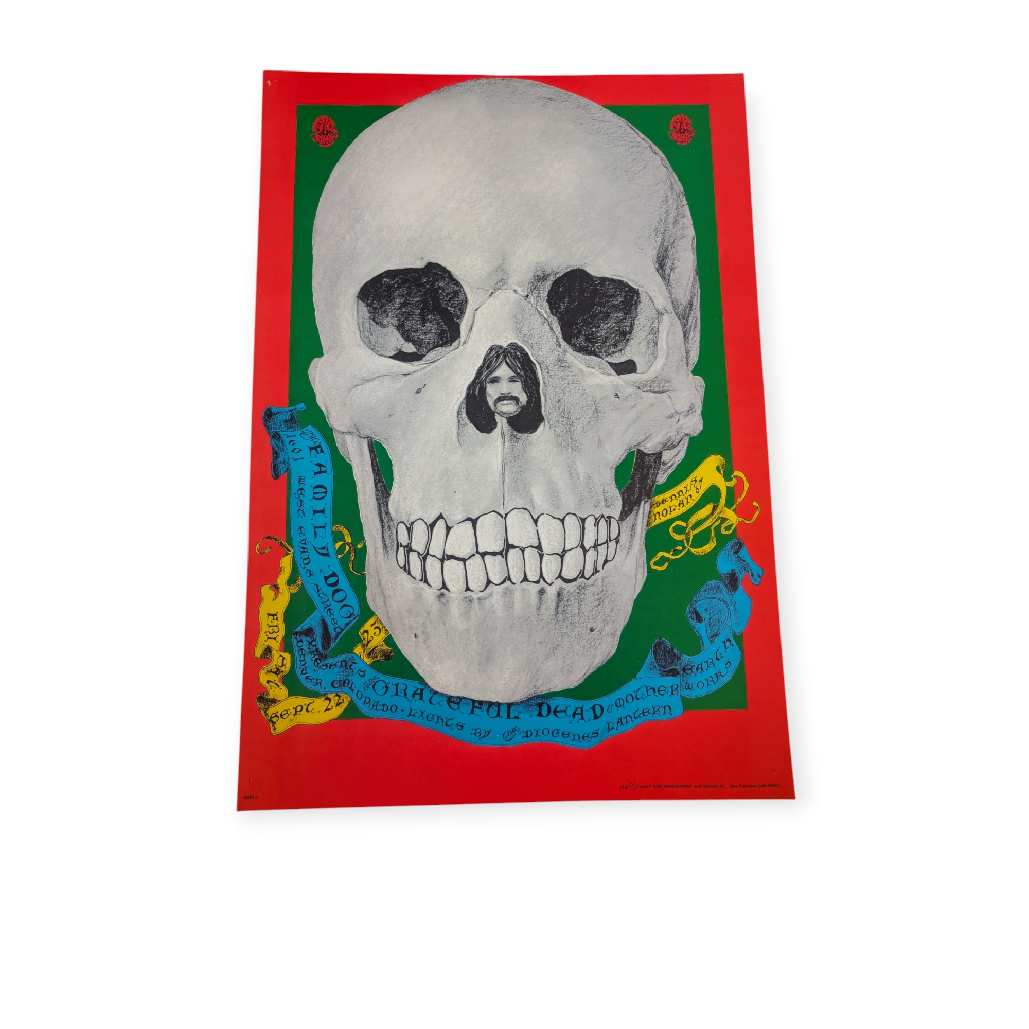 1967 Grateful Dead Family Dog FD-82 Concert Poster by Dennis Nolan – Image 1