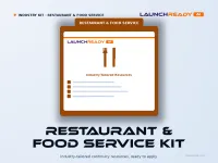 LaunchReady AI - Professional Kit – Restaurants & Food Service