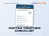 LaunchReady AI - Disaster Type Continuity Guide – Winter Weather & Ice Storm