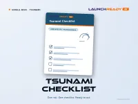 LaunchReady AI - Disaster Type Continuity Guide – Tsunami