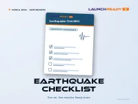 LaunchReady AI - Disaster Type Continuity Guide – Earthquake