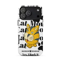 Tough Case for iPhone®: Just A Cat Mom – Image 16