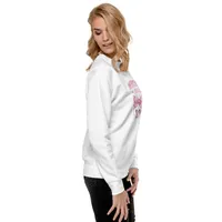 Unisex Premium Sweatshirt: Whisker Kisses II – Image 3