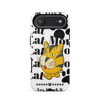 Tough Case for iPhone®: Just A Cat Mom – Image 17