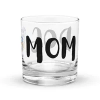Rocks glass: Dog Mom – Image 3