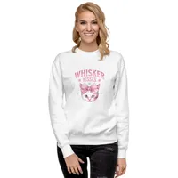 Unisex Premium Sweatshirt: Whisker Kisses II – Image 7