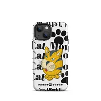 Tough Case for iPhone®: Just A Cat Mom – Image 7