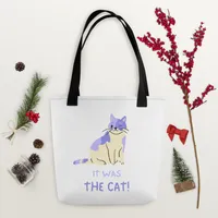 Tote bag: It was the Cat – Image 2