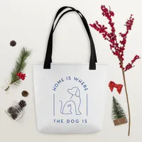 Tote bag: Home is Where the Dog is – Image 2