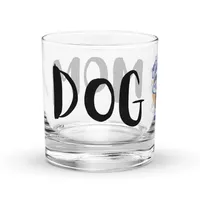 Rocks glass: Dog Mom – Image 2