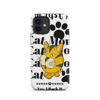Tough Case for iPhone®: Just A Cat Mom – Image 10
