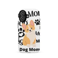Tough Case for iPhone®: Dog Mom – Image 4