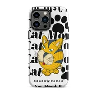 Tough Case for iPhone®: Just A Cat Mom – Image 27