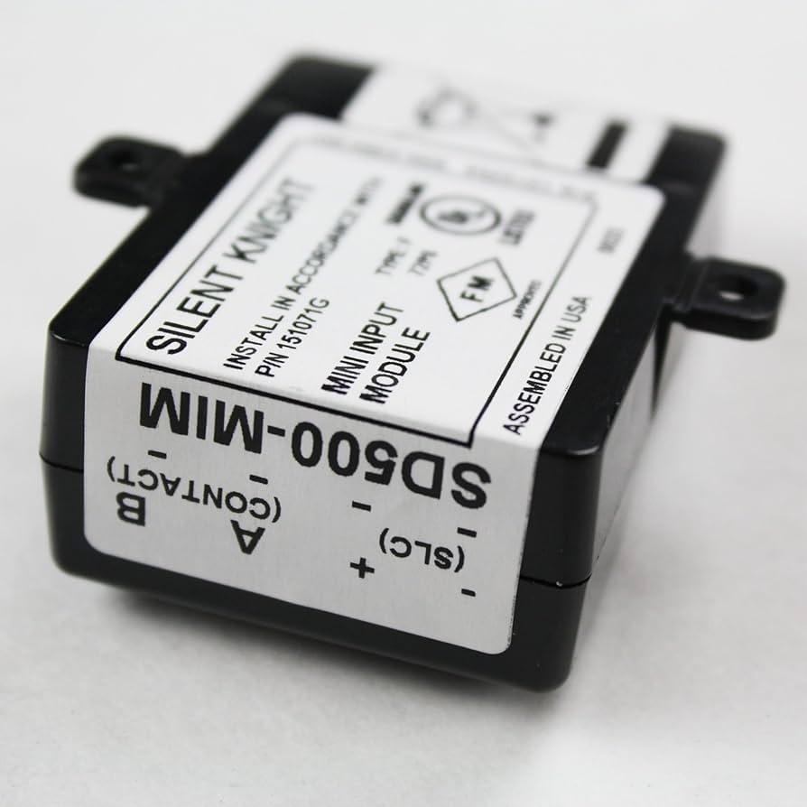 Brand New Silent Knight SD500-MIM Addressable Mini Input Module – Default