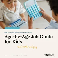 Kids Age to Age Job Interactive Sheet – Image 1