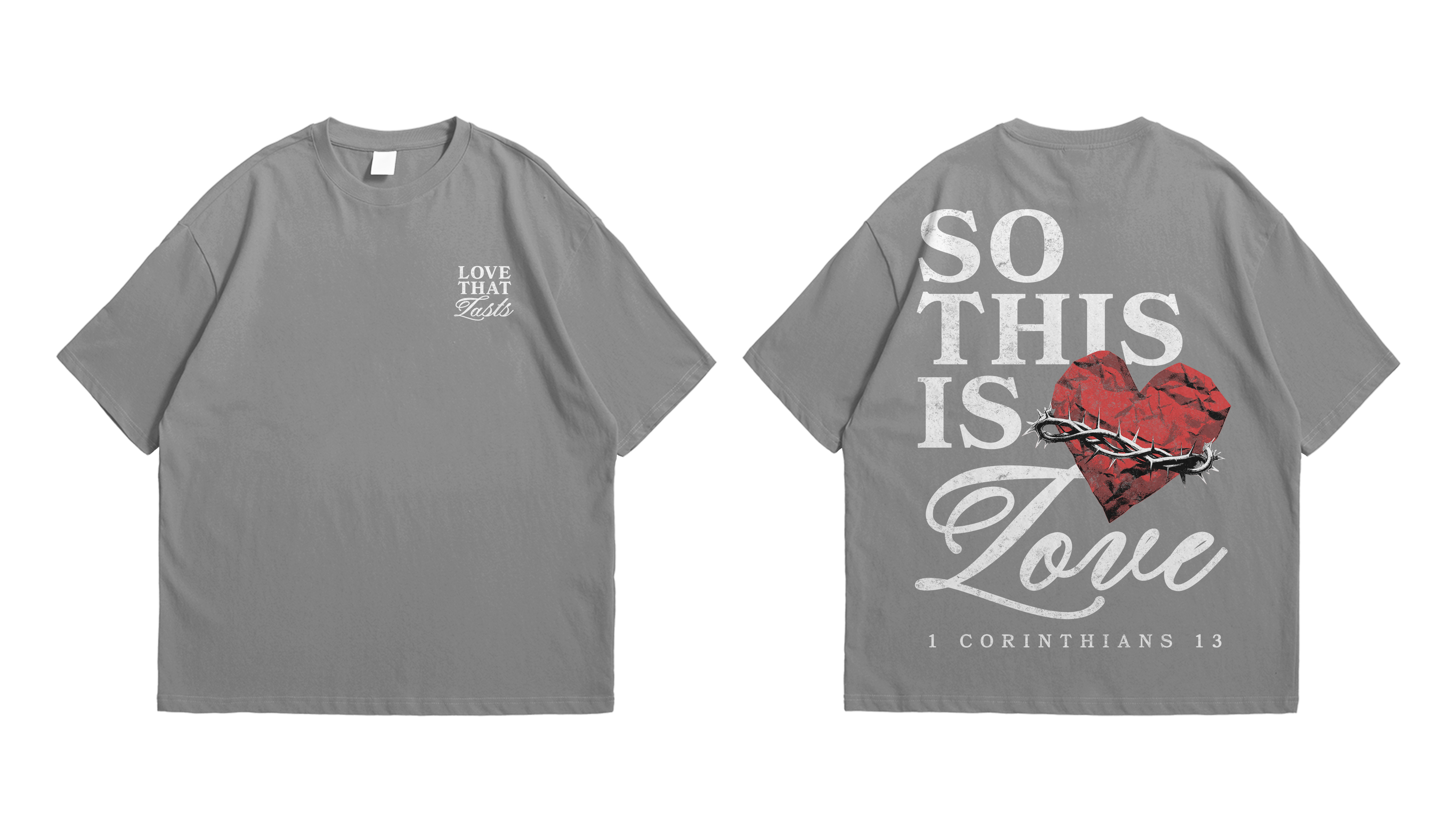 PNEUMA Marriage Conference Tee – Smoke Grey, S