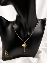18k Gold Necklace 16” 3.0g – Image 1
