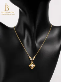 18k Gold Necklace 18” 2.2g – Image 1
