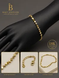 18k Gold Bracelet – Image 2