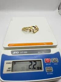  18k Gold Earring  – Image 3