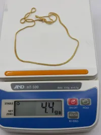 18k Gold Chain 4.4g – Image 2