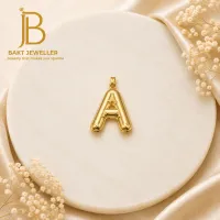 18k Gold A Letter Pendant 1.9g  – Image 1