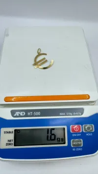 18k Gold Pendant 1.6g – Image 2
