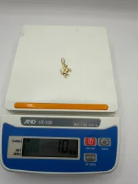 18k Gold Horse Pendant 1.0g – Image 2