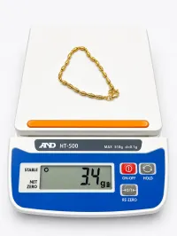 18k Gold Bracelet 3.4g – Image 2
