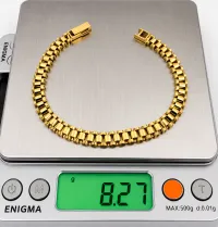 18k Gold Bracelet 8.27g – Image 2