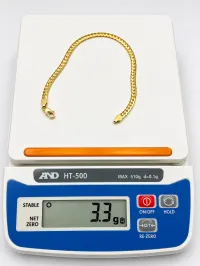18k Gold Bracelet 3.3g – Image 2