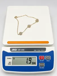 18k Gold Bracelet 1.9g – Image 2