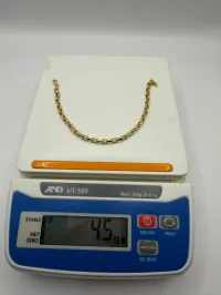 18k Gold Bracelet 4.5g – Image 3